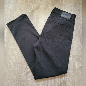 LAUREN RALPH LAUREN Premier Straight Stretchy Black Jeans